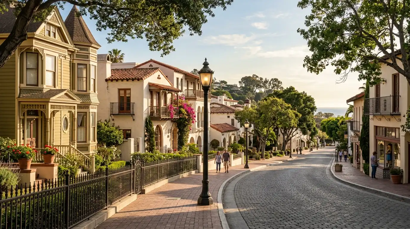 historic california city district