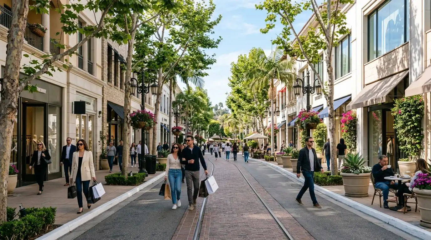 California Shopping Districts