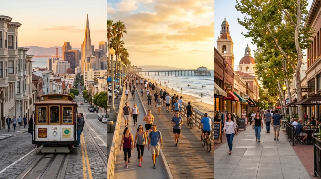 10 Must-Visit Walkable Cities in California for Every Traveler walkable california cities